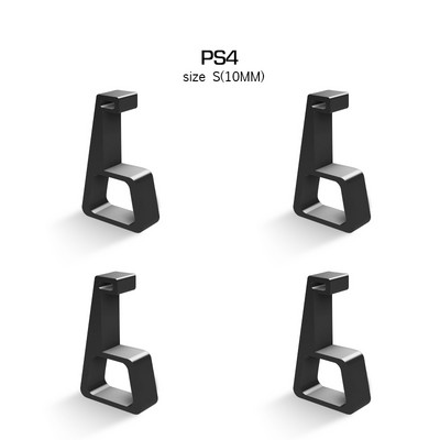 4 бр. Охлаждаща хоризонтална версия на скобата за игрова конзола PS4 Повишаване на краката на стойката за PlayStation4 Slim Pro за аксесоари за PS4