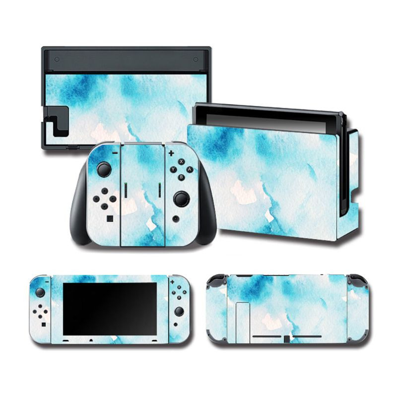Zaštitna navlaka za cijelo tijelo Skin Šarene naljepnice Umjetničke naljepnice za NS Switch igraću konzolu Joy-Con Controller Decor 1 set