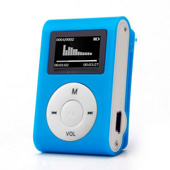 5 цвята Hifi Mini USB клип MP3 плейър Поддръжка на LCD екран 32GB Micro SD TF карта CardSlick Стилен дизайн Спорт Компактен Hot #BL5