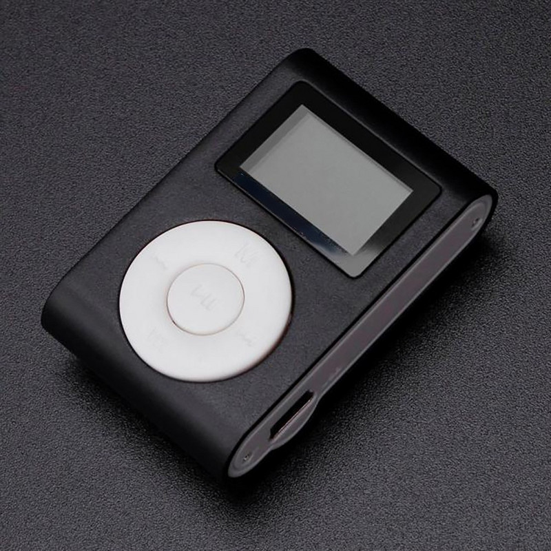 5 spalvų Hifi mini USB klipas MP3 grotuvas LCD ekrano palaikymas 32GB Micro SD TF kortelė CardSlick Stilingas dizainas Sport Compact Hot #BL5