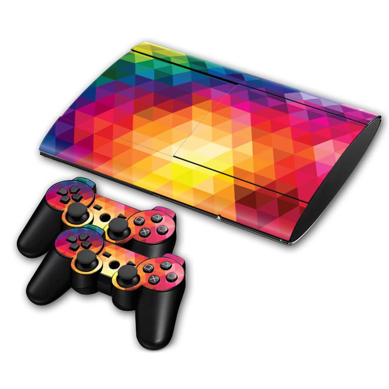 Više dizajna za PS3 super slim 4000 konzolu i kontrolere naljepnice za ps3 slim 4000 vinil maske