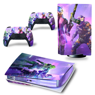 PS5 ketta jaoks Call of Duty PVC nahakleebis Vinüülkleebis Kleebise kaanekonsooli DualSense kontrollerite tolmukindel kaitsekleebis