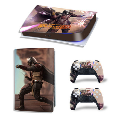 Star Wars Vinyl Skin matrica PlayStation 5 digitális PS5 PlayStation5 PS 5 játékkonzolhoz játékfogantyú teljes fedésű védőfólia