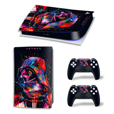 Star Wars Vinyl Skin matrica PlayStation 5 digitális PS5 PlayStation5 PS 5 játékkonzolhoz játékfogantyú teljes fedésű védőfólia