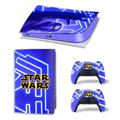 Star Wars Vinyl Skin matrica PlayStation 5 digitális PS5 PlayStation5 PS 5 játékkonzolhoz játékfogantyú teljes fedésű védőfólia