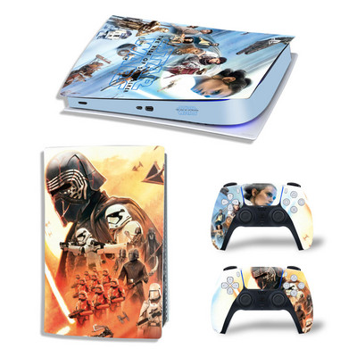 Star Wars Vinyl Skin matrica PlayStation 5 digitális PS5 PlayStation5 PS 5 játékkonzolhoz játékfogantyú teljes fedésű védőfólia
