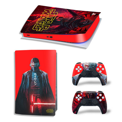 Star Wars Vinyl Skin matrica PlayStation 5 digitális PS5 PlayStation5 PS 5 játékkonzolhoz játékfogantyú teljes fedésű védőfólia