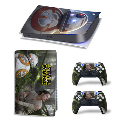 Star Wars Vinyl Skin matrica PlayStation 5 digitális PS5 PlayStation5 PS 5 játékkonzolhoz játékfogantyú teljes fedésű védőfólia