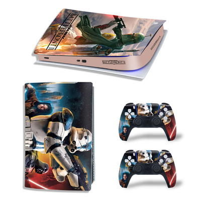 Star Wars Vinyl Skin matrica PlayStation 5 digitális PS5 PlayStation5 PS 5 játékkonzolhoz játékfogantyú teljes fedésű védőfólia
