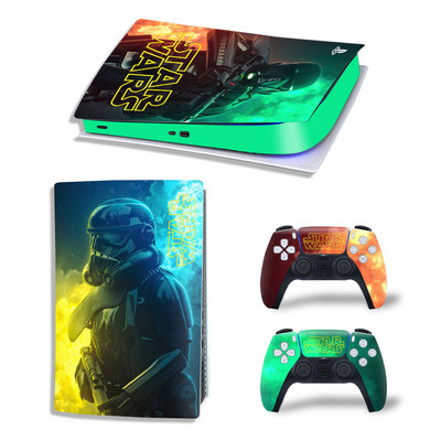 Star Wars Vinyl Skin matrica PlayStation 5 digitális PS5 PlayStation5 PS 5 játékkonzolhoz játékfogantyú teljes fedésű védőfólia