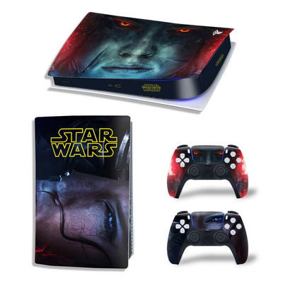 Star Wars Vinyl Skin matrica PlayStation 5 digitális PS5 PlayStation5 PS 5 játékkonzolhoz játékfogantyú teljes fedésű védőfólia