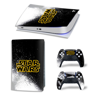 Star Wars Vinyl Skin matrica PlayStation 5 digitális PS5 PlayStation5 PS 5 játékkonzolhoz játékfogantyú teljes fedésű védőfólia