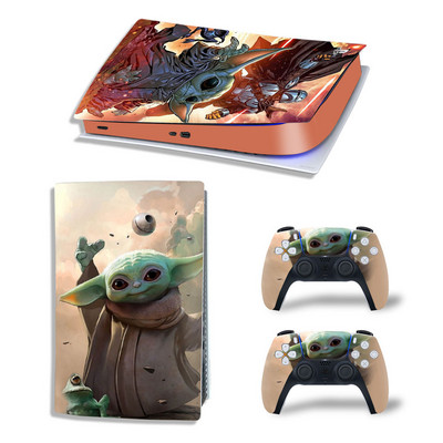 Star Wars Vinyl Skin matrica PlayStation 5 digitális PS5 PlayStation5 PS 5 játékkonzolhoz játékfogantyú teljes fedésű védőfólia
