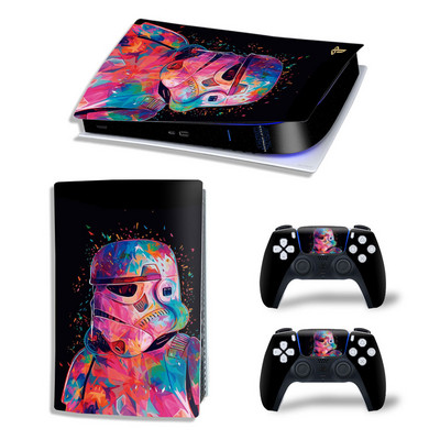 Star Wars Vinyl Skin matrica PlayStation 5 digitális PS5 PlayStation5 PS 5 játékkonzolhoz játékfogantyú teljes fedésű védőfólia