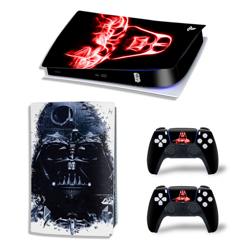 Star Wars Vinyl Skin matrica PlayStation 5 digitális PS5 PlayStation5 PS 5 játékkonzolhoz játékfogantyú teljes fedésű védőfólia