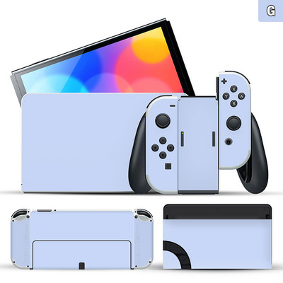 1 db Pure Color Skin matricavédő Nintendo Switchhez OLED Classic Switch karcálló Switch Oled színes matrica