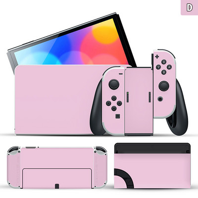 1 db Pure Color Skin matricavédő Nintendo Switchhez OLED Classic Switch karcálló Switch Oled színes matrica