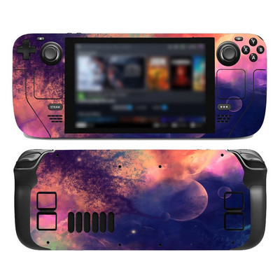 Zaštitna navlaka protiv ogrebotina DIY dekor igraće konzole za Steam Deck Zaštitna navlaka Estetska naljepnica za kožu za Steam Deck