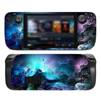 Zaštitna navlaka protiv ogrebotina DIY dekor igraće konzole za Steam Deck Zaštitna navlaka Estetska naljepnica za kožu za Steam Deck