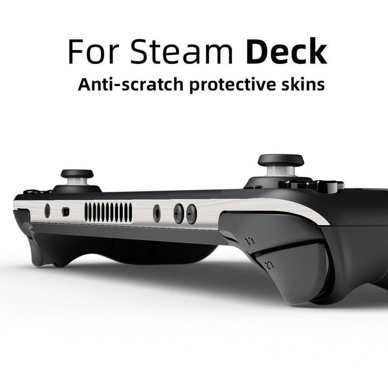 Zaštitna navlaka protiv ogrebotina DIY dekor igraće konzole za Steam Deck Zaštitna navlaka Estetska naljepnica za kožu za Steam Deck