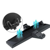 Stanica za punjenje Nosač hladnjaka za PS4 / PS4 tanko okomito postolje s kontrolerom ventilatora za hlađenje Punjač za SONY Playstation 4