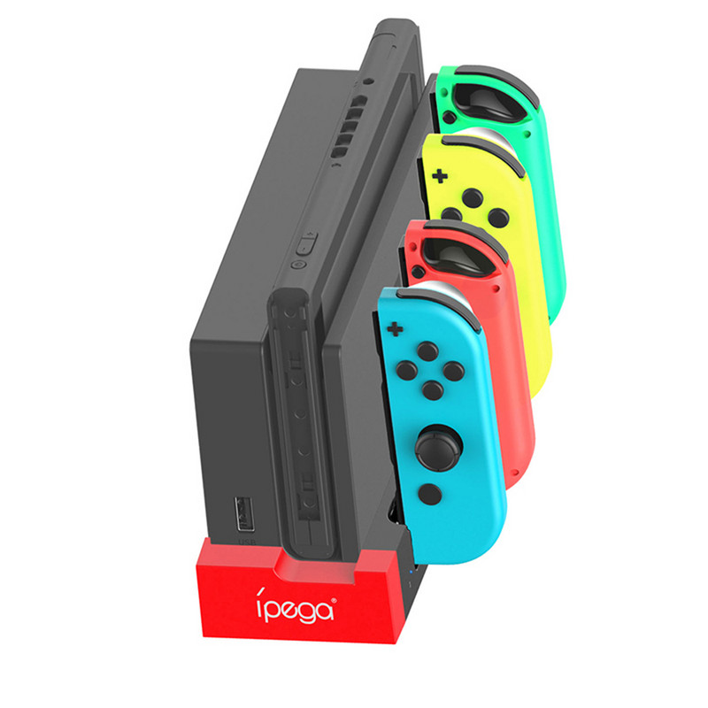 PG-9186 Controller Charger Charging Dock Stand Držač za Nintendo Switch NS Joy-Con igraću konzolu s indikatorom