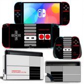 LOGO Switch Oled Skin Αυτοκόλλητο Κάλυμμα Decal για Switch Oled Console Skin Dock Joy Con Wrap Full Wrap Αυτοκόλλητο NS OLED βινύλιο