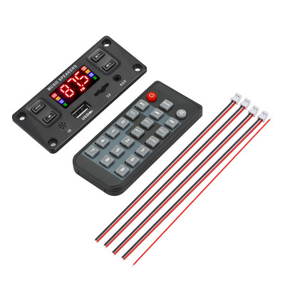 Placă de decodor stereo 2 *60W MP3/WAV/WMA/APE/FLAC Placă de decodor pentru radio auto Suport USB TF Radio FM DC8V-24V Difuzor auto MP3 Player