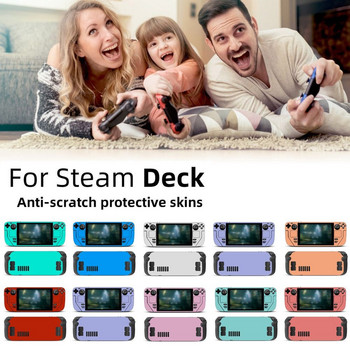 Aesthetic Skin Vinyl for Steam Deck Console Full Set Προστατευτικό κάλυμμα περιτυλίγματος αυτοκόλλητων για αυτοκόλλητα Premium κονσόλας Valve