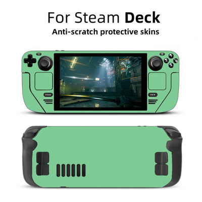 Aesthetic Skin Vinyl for Steam Deck Console Full Set Προστατευτικό κάλυμμα περιτυλίγματος αυτοκόλλητων για αυτοκόλλητα Premium κονσόλας Valve