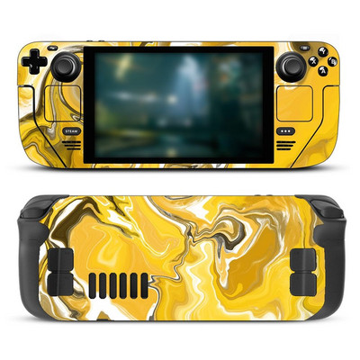 Aesthetic Skin Vinyl for Steam Deck Console Full Set Προστατευτικό κάλυμμα περιτυλίγματος αυτοκόλλητων για αυτοκόλλητα Premium κονσόλας Valve