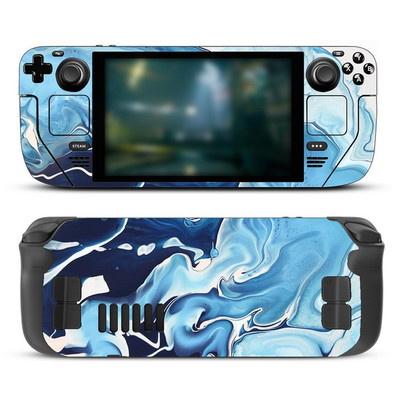 Aesthetic Skin Vinyl for Steam Deck Console Full Set Προστατευτικό κάλυμμα περιτυλίγματος αυτοκόλλητων για αυτοκόλλητα Premium κονσόλας Valve