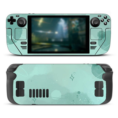Aesthetic Skin Vinyl for Steam Deck Console Full Set Προστατευτικό κάλυμμα περιτυλίγματος αυτοκόλλητων για αυτοκόλλητα Premium κονσόλας Valve