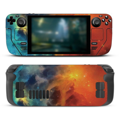 Aesthetic Skin Vinyl for Steam Deck Console Full Set Προστατευτικό κάλυμμα περιτυλίγματος αυτοκόλλητων για αυτοκόλλητα Premium κονσόλας Valve