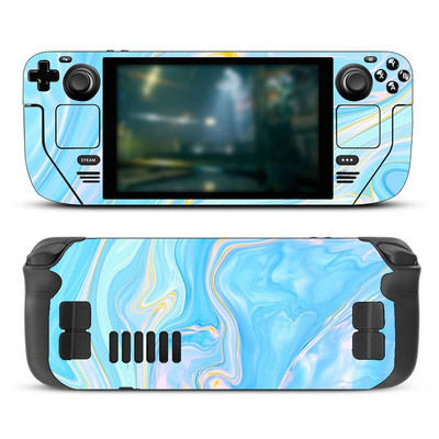 Aesthetic Skin Vinyl for Steam Deck Console Full Set Προστατευτικό κάλυμμα περιτυλίγματος αυτοκόλλητων για αυτοκόλλητα Premium κονσόλας Valve
