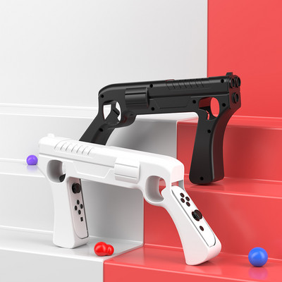 Splatoon 3 Gun Shape Handgrip Sense Joystickhez Nintendo Switch NS OLED játékvezérlőhöz Gamepad Joypad játéktartozékok