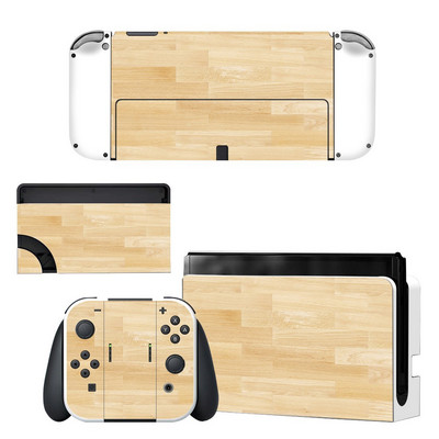 Zaštitna navlaka za cijelo tijelo Naljepnica za kožu kompatibilna s Nintendo Switchom Oled Dekor kontrolera igraće konzole 1 set zvjezdanih šarenih naljepnica