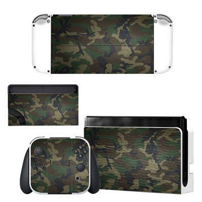 Zaštitna navlaka za cijelo tijelo Naljepnica za kožu kompatibilna s Nintendo Switchom Oled Dekor kontrolera igraće konzole 1 set zvjezdanih šarenih naljepnica