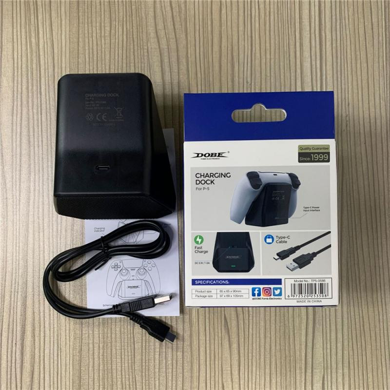 PS5 vezérlő töltőhöz USB egytöltős dokkoló állvány állomás bölcső Sony Playstation 5-höz PS5 játékvezérlőhöz vezérlő új