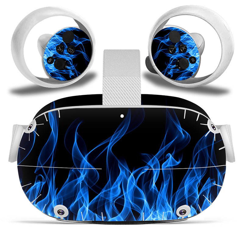 Dizajn lubanje za Oculus Quest 2 VR naljepnica Naljepnice za slušalice virtualne stvarnosti Zaštitna PVC koža za Oculus Quest 2 VR naljepnica na koži