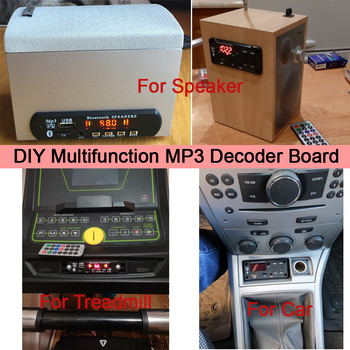 Ενισχυτής 6W 5V 12V Car Mp3 Player Bluetooth Mp3 Decoder Board Card Reader Mp3 Module Bluetooth Αξεσουάρ ήχου USB /TF/ FM