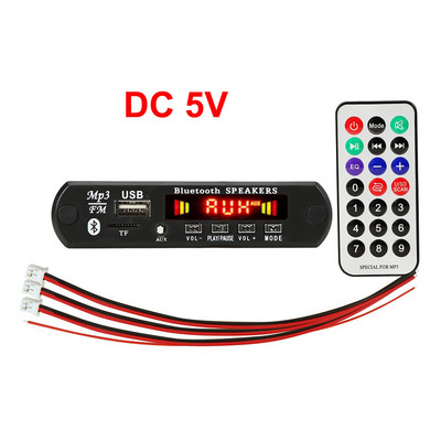 6W pojačalo 5V 12V Automobilski MP3 player Bluetooth Mp3 dekoder ploča Čitač kartica Mp3 Bluetooth modul Audio dodaci USB /TF/ FM