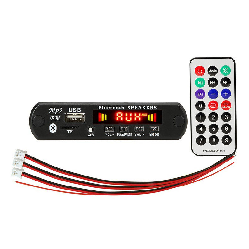 6W pojačalo 5V 12V Automobilski MP3 player Bluetooth Mp3 dekoder ploča Čitač kartica Mp3 Bluetooth modul Audio dodaci USB /TF/ FM