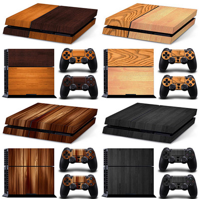 PS4 matricához Új érkezett fa minták PS4 Skin matrica PS4 konzolvezérlőhöz PS4 matricák matrica