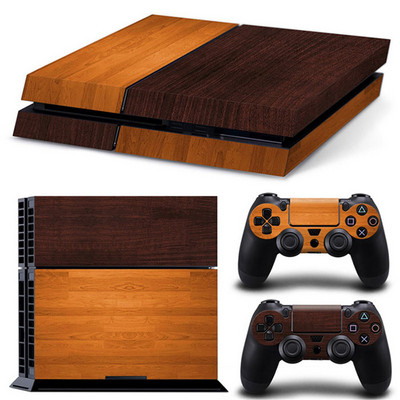 PENTRU ps4 Decal Nou Sosire modele din lemn PS4 Skin Sticker pentru PS4 Console Controller PS4 Autocolante Decal