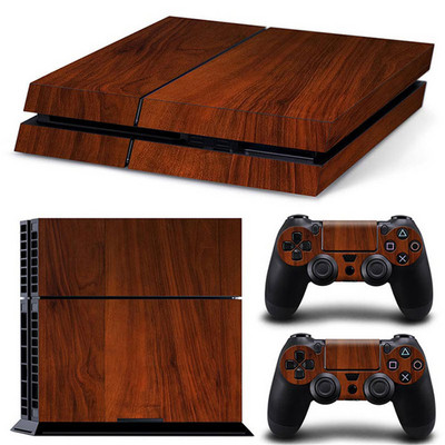 PENTRU ps4 Decal Nou Sosire modele din lemn PS4 Skin Sticker pentru PS4 Console Controller PS4 Autocolante Decal