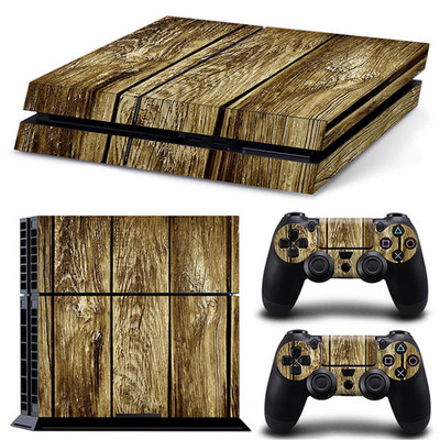 PENTRU ps4 Decal Nou Sosire modele din lemn PS4 Skin Sticker pentru PS4 Console Controller PS4 Autocolante Decal
