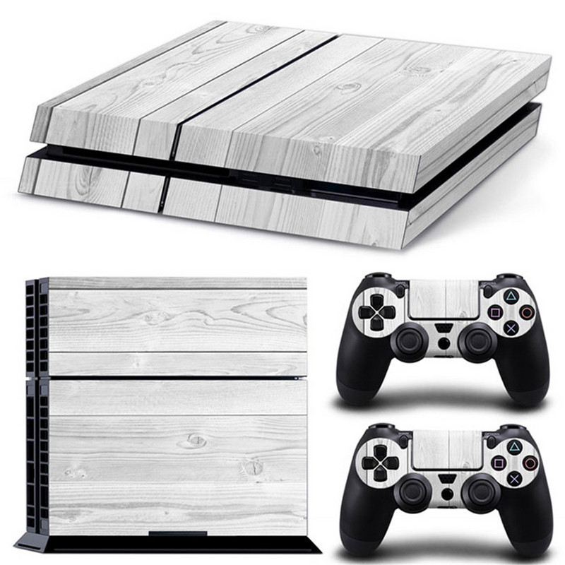 PENTRU ps4 Decal Nou Sosire modele din lemn PS4 Skin Sticker pentru PS4 Console Controller PS4 Autocolante Decal