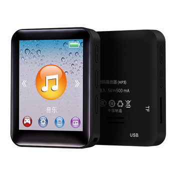 1,8-инчов MP3 плейър с бутон Музикален плейър 4GB преносим Mp3 плейър с високоговорители Високо качество на звука без загуба