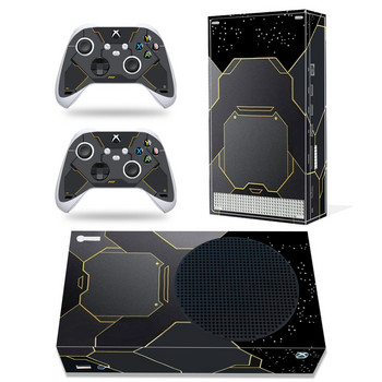 GAMEGENIXX Xbox Series S Skin Sticker Υπέροχο σχέδιο Αφαιρούμενο κάλυμμα PVC βινύλιο για κονσόλα Xbox Series S και 2 χειριστήρια